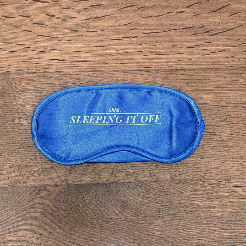 Off-duty sleep mask