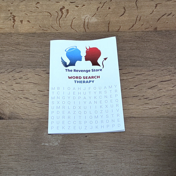 Word search therapy book